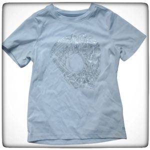 DSG Basball Glove Excercise Tshirt-XS (6-7)